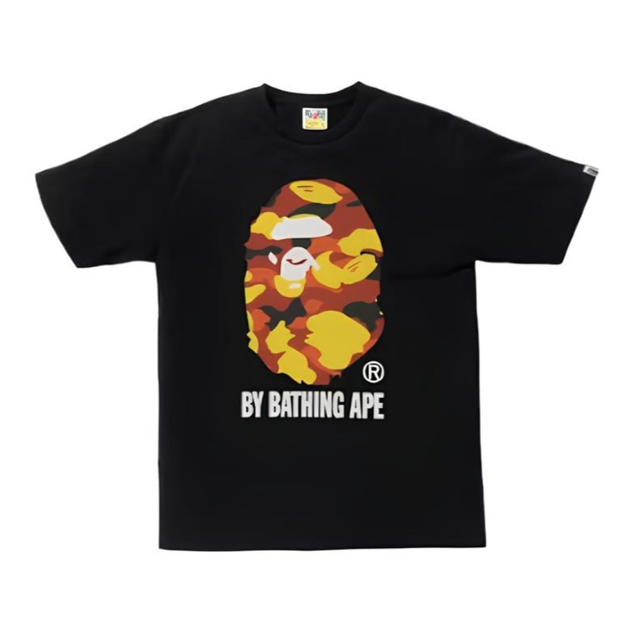 Bape Black Red Basic T-shirt