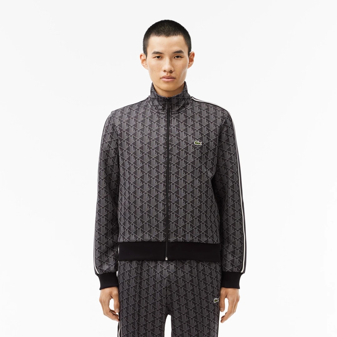 Lacoste Monogram Black Tracksuit