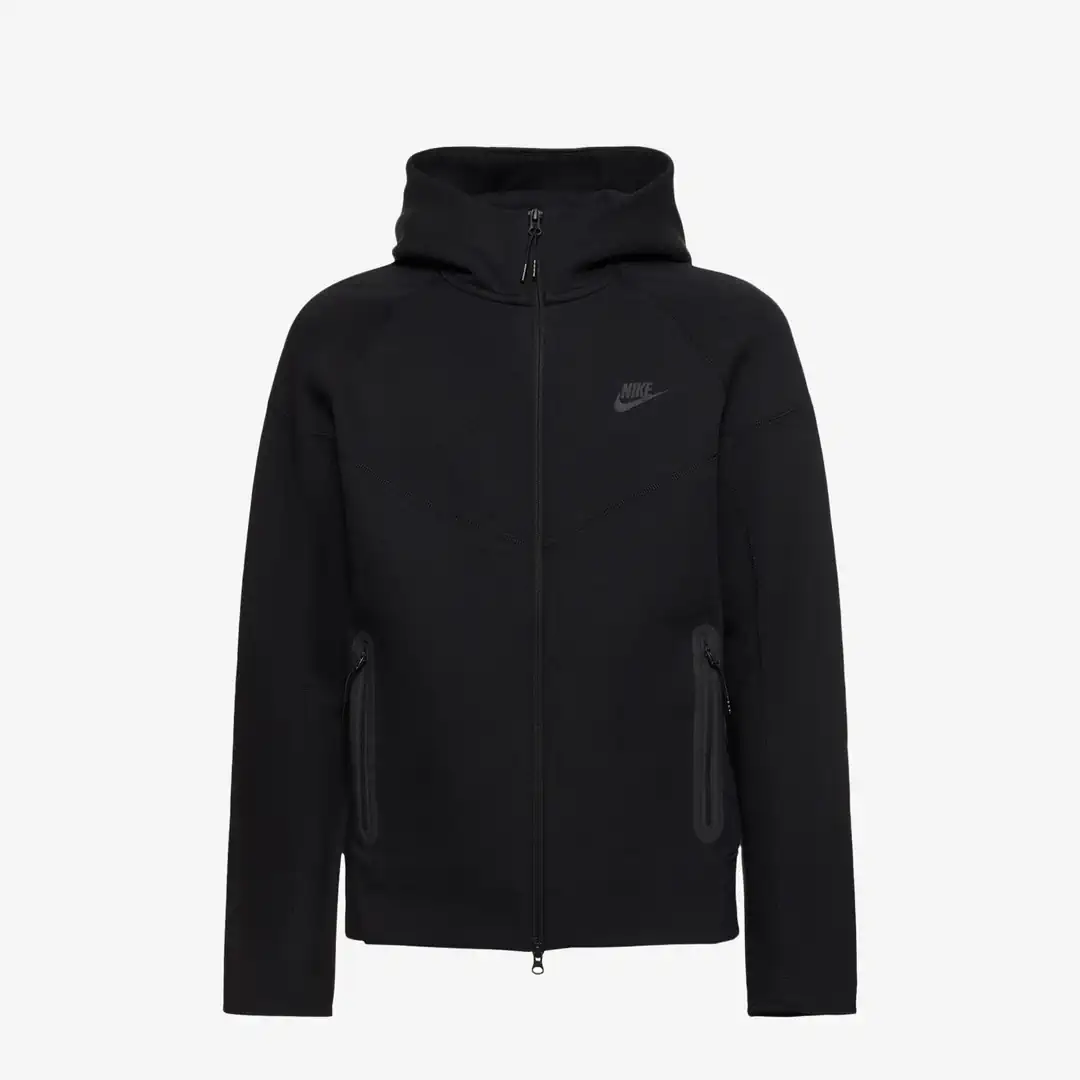 NIKE Tech Fleece 2024 Windrunner Black Hoddie