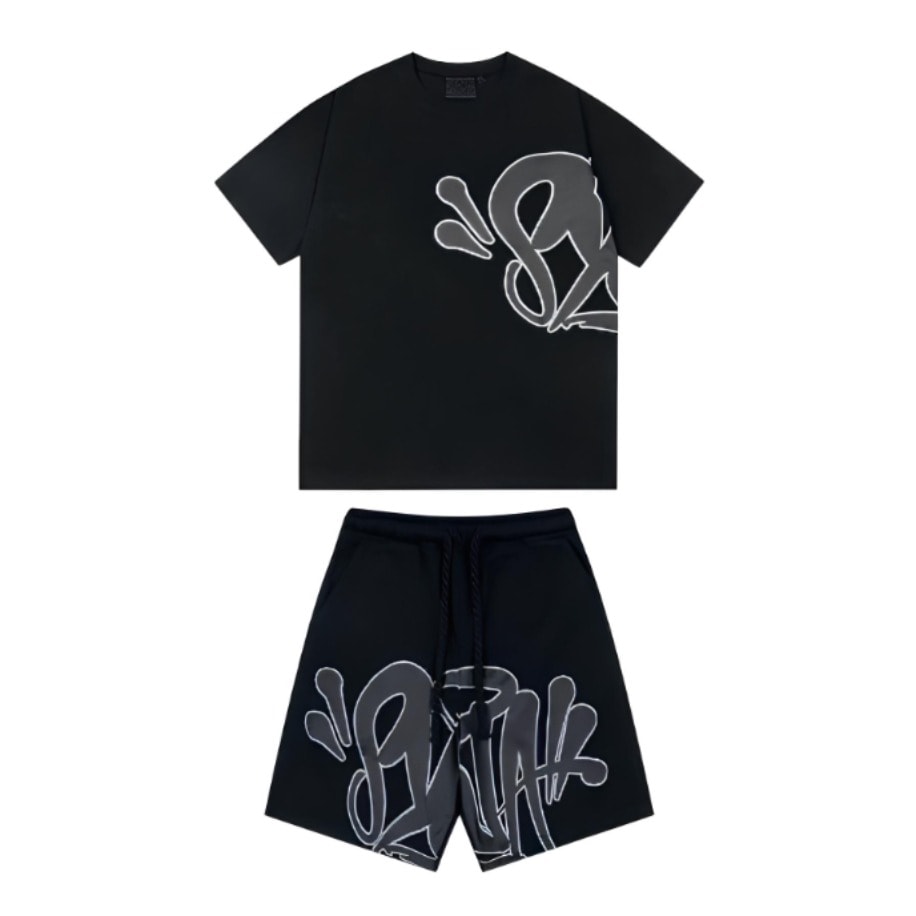 Syna World Logo Black White Full Set