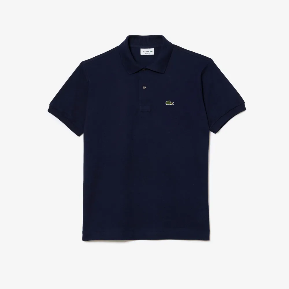 Lacoste Navy Blue Polo Yaka T-shirt