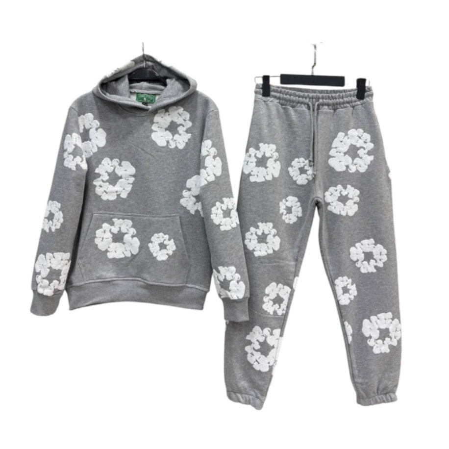 Denim Tears Hoodie Grey