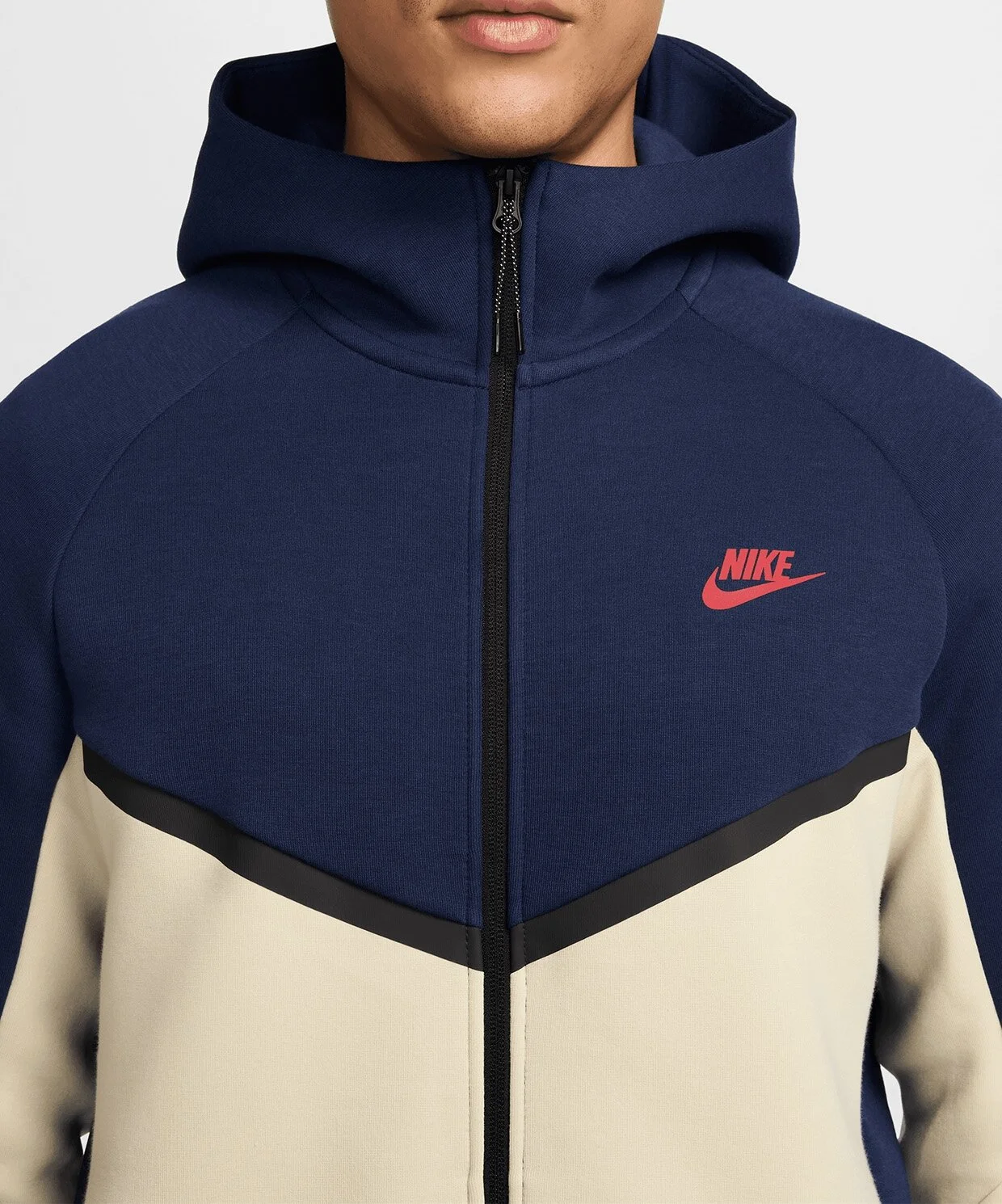NIKE Tech Fleece 2025 Blue Pink Hoddie