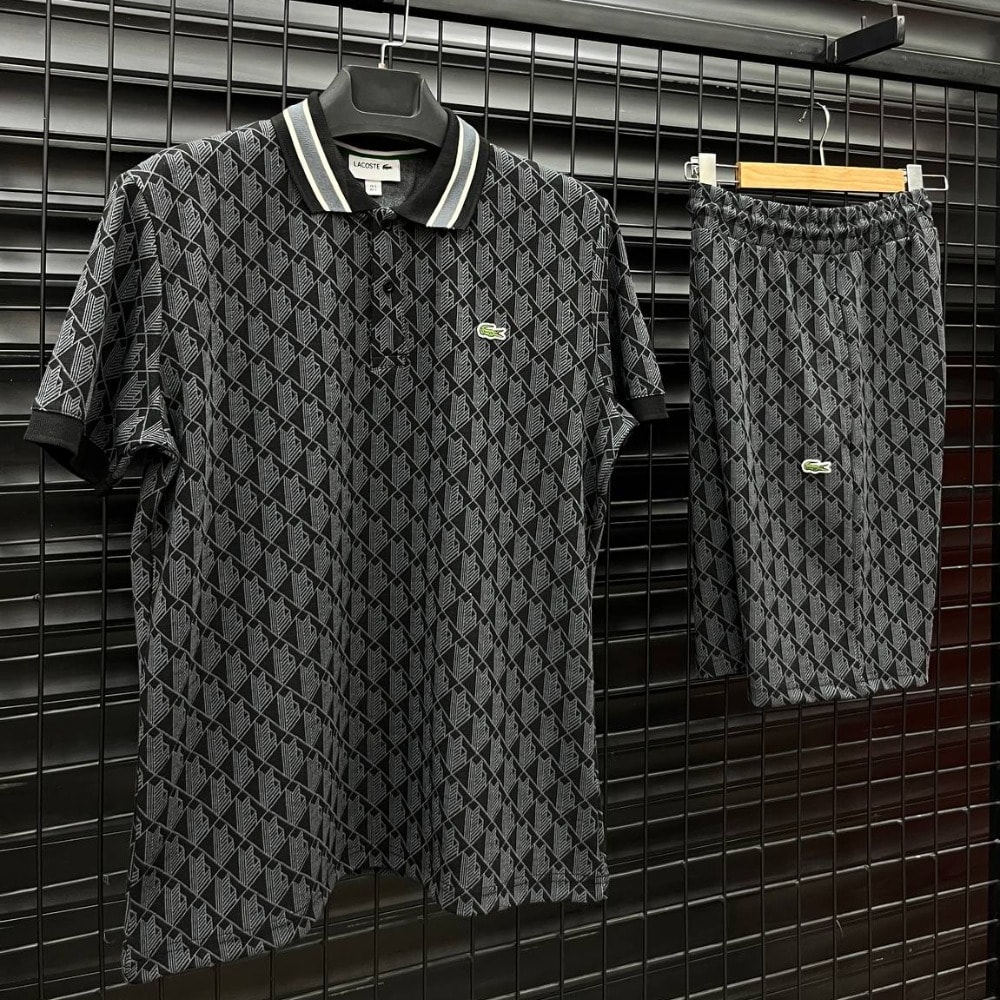 Lacoste Monogram Full Set Black