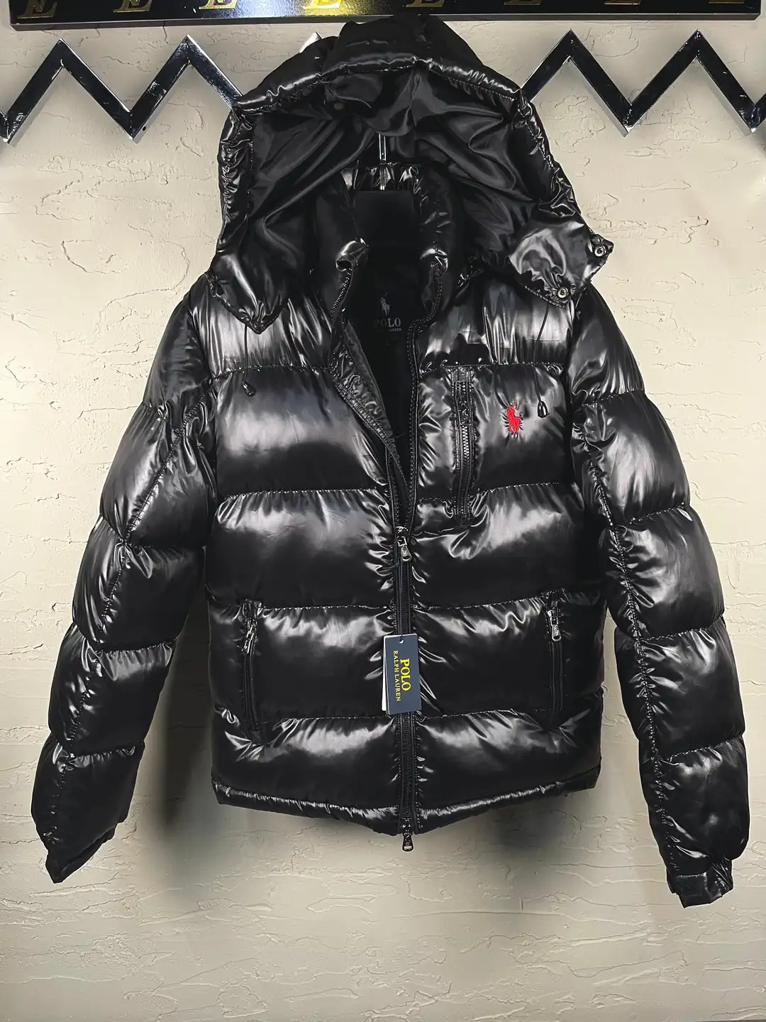 Ralph Lauren Puffer Parlak Mont