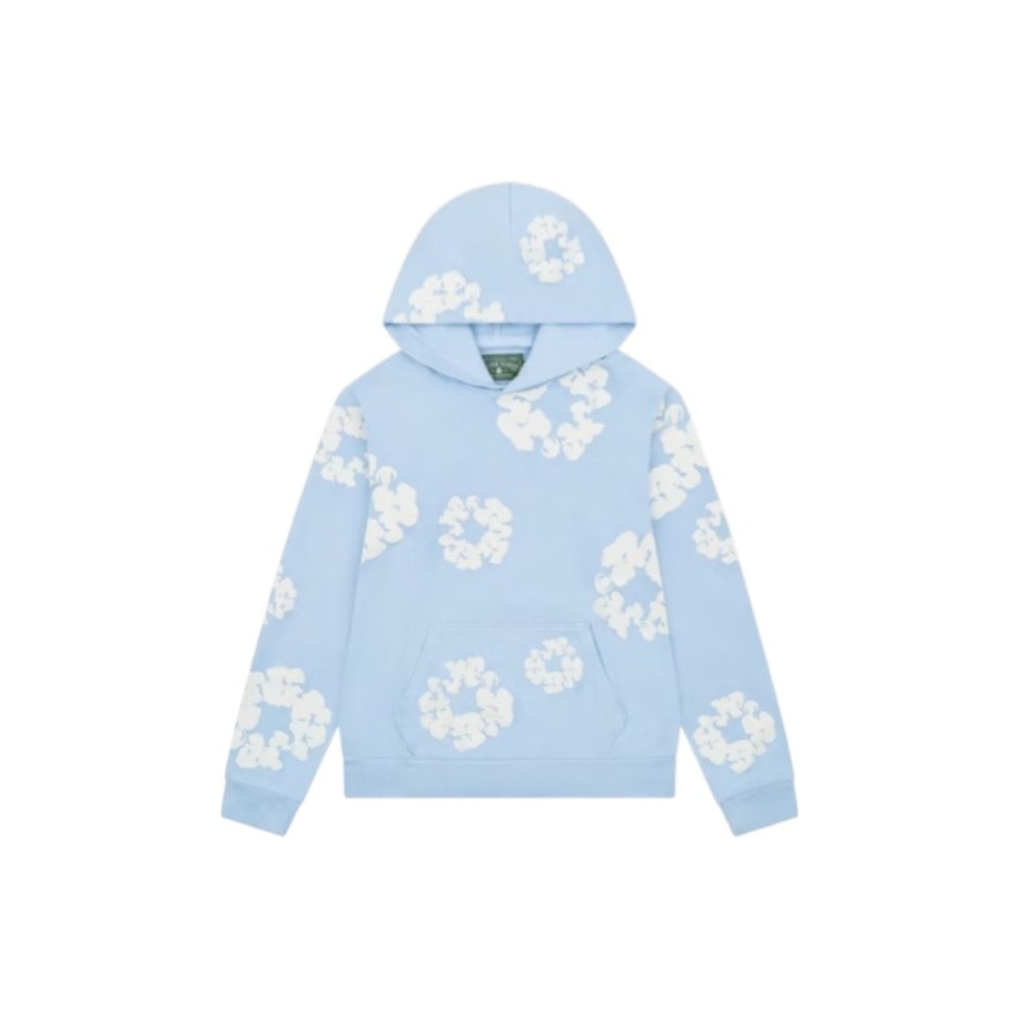 Denim Tears Hoodie Baby Blue