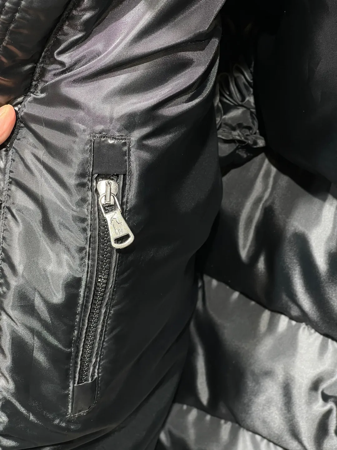 Ralph Lauren Puffer Parlak Mont