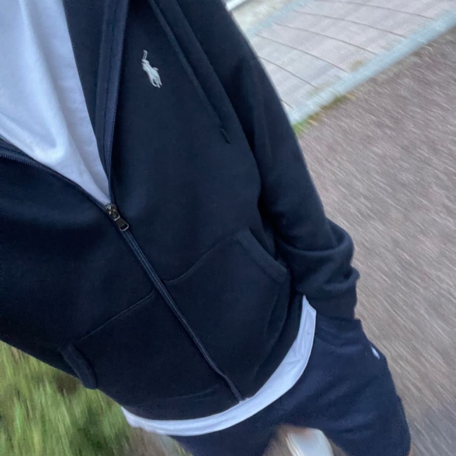 Ralph Lauren Hoodie Navy Blue