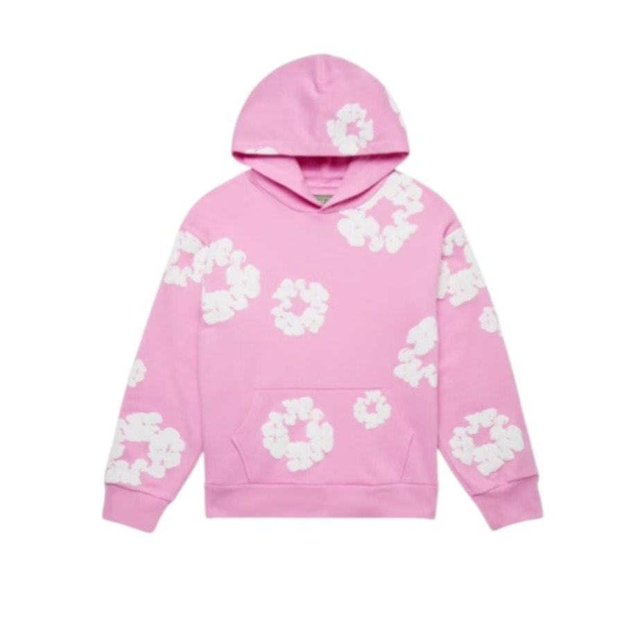 Denim Tears Hoodie Pink