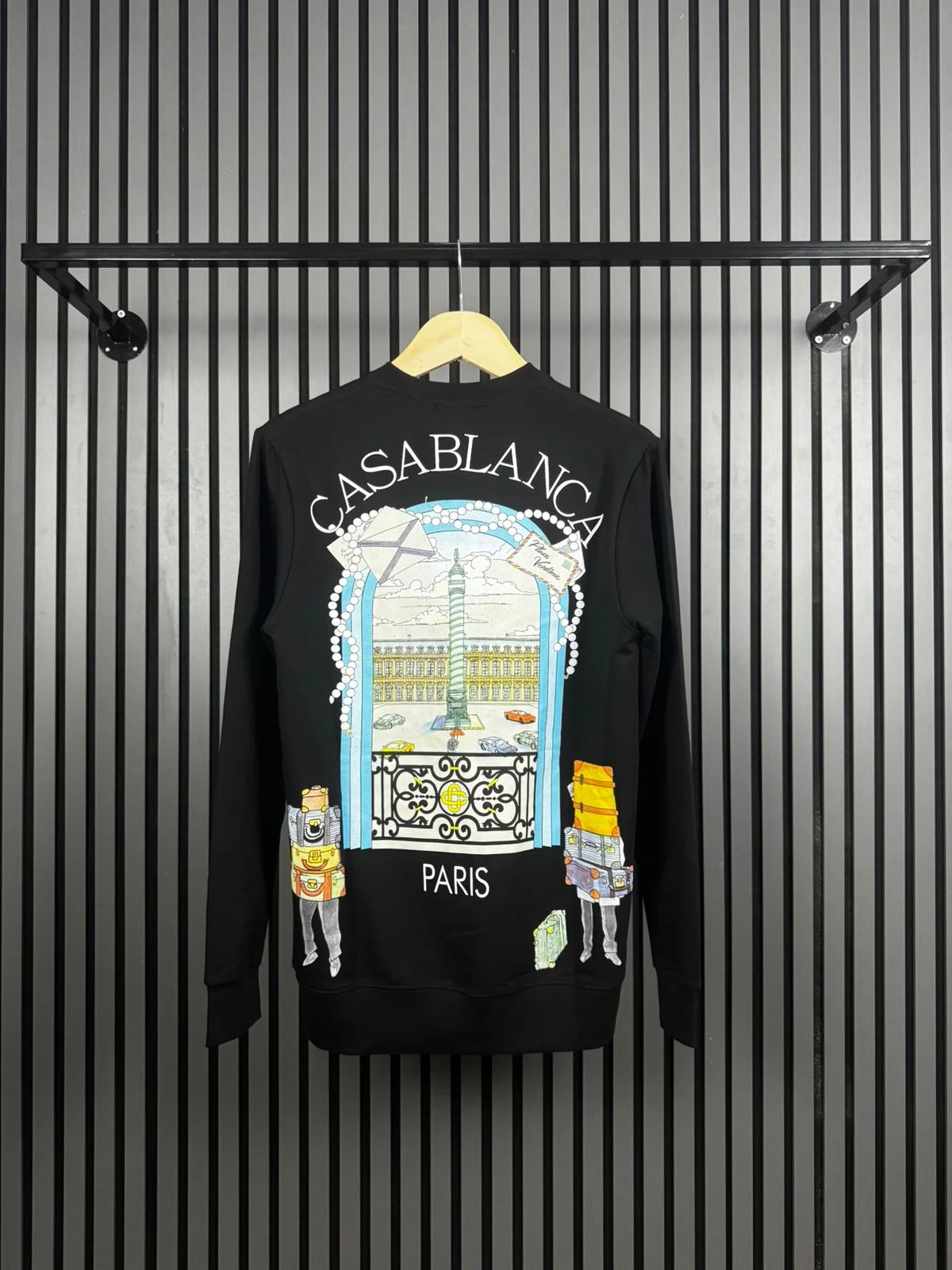 Casablanca Sweat Black Blue