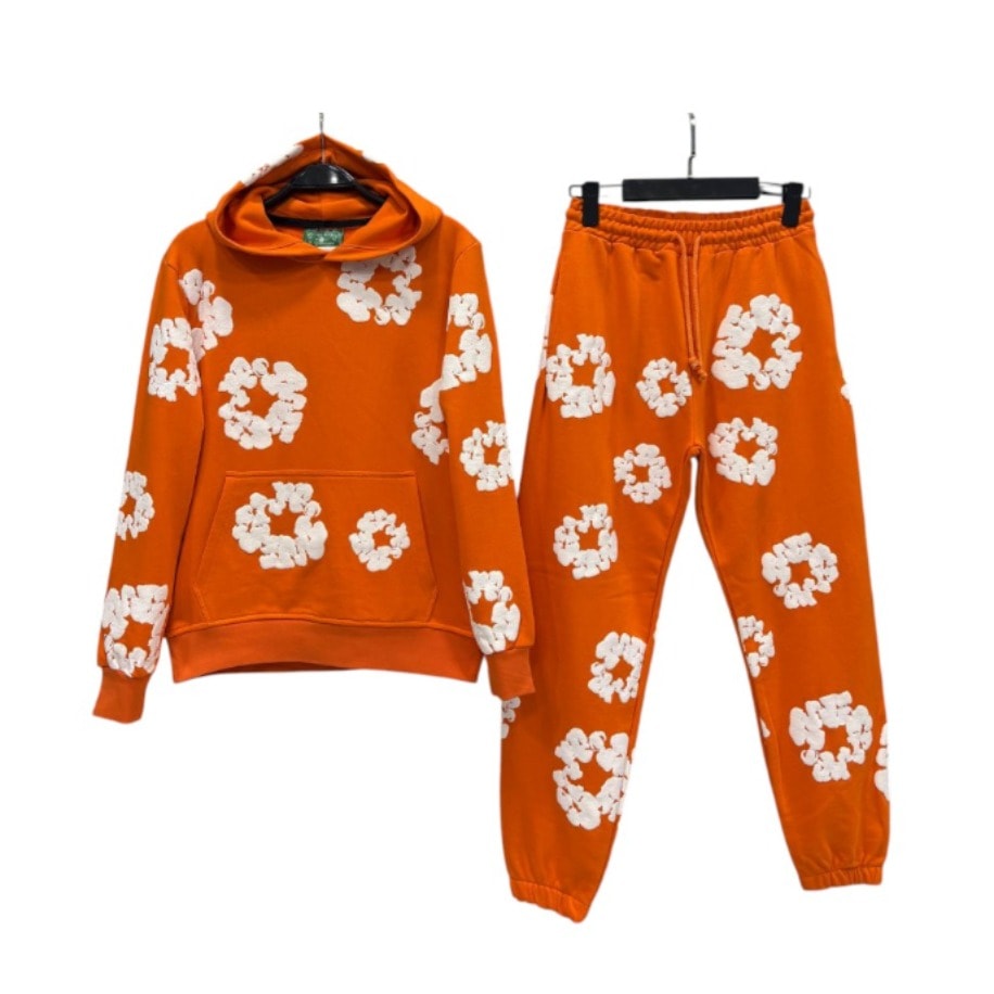 Denim Tears Hoodie Orange
