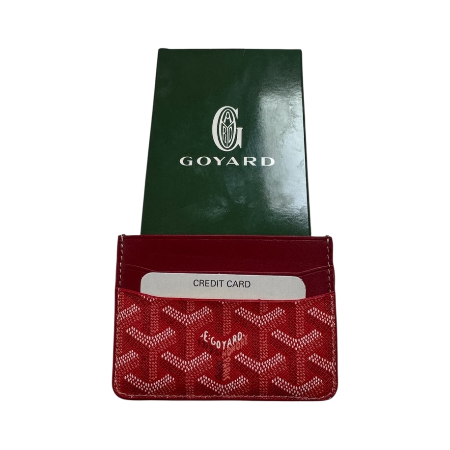 Goyard Red Deri Kartlık