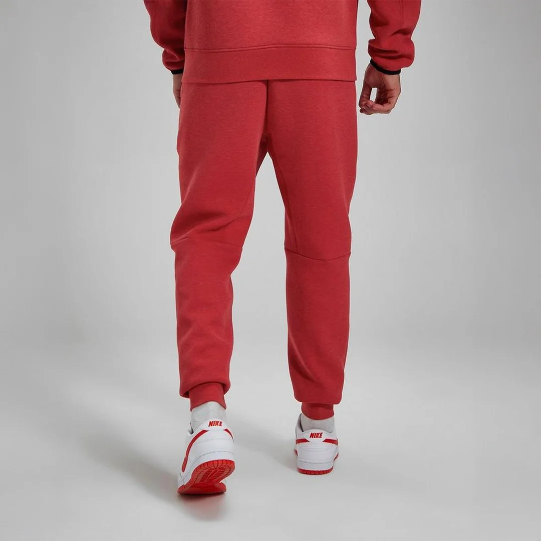 NIKE Tech Fleece 2024 Windrunner Tracksuit Red Jogger