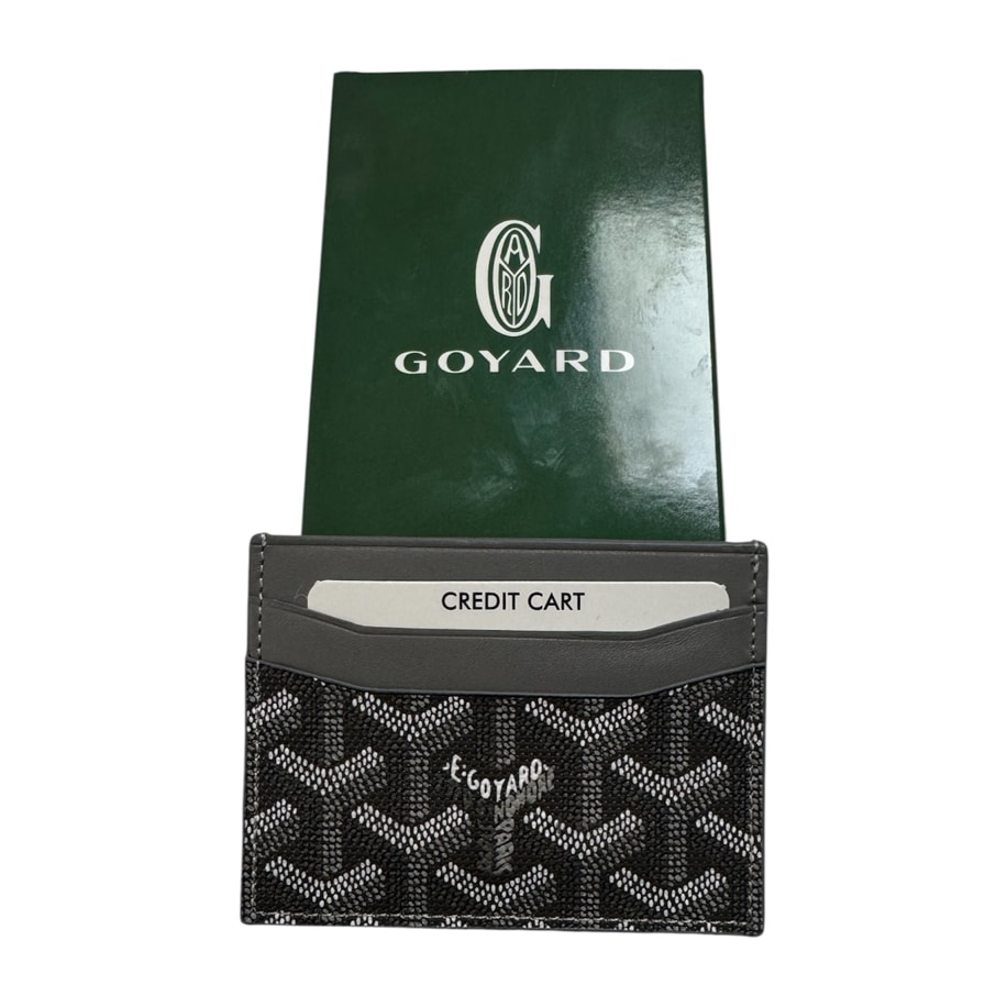 Goyard Grey Deri Kartlık