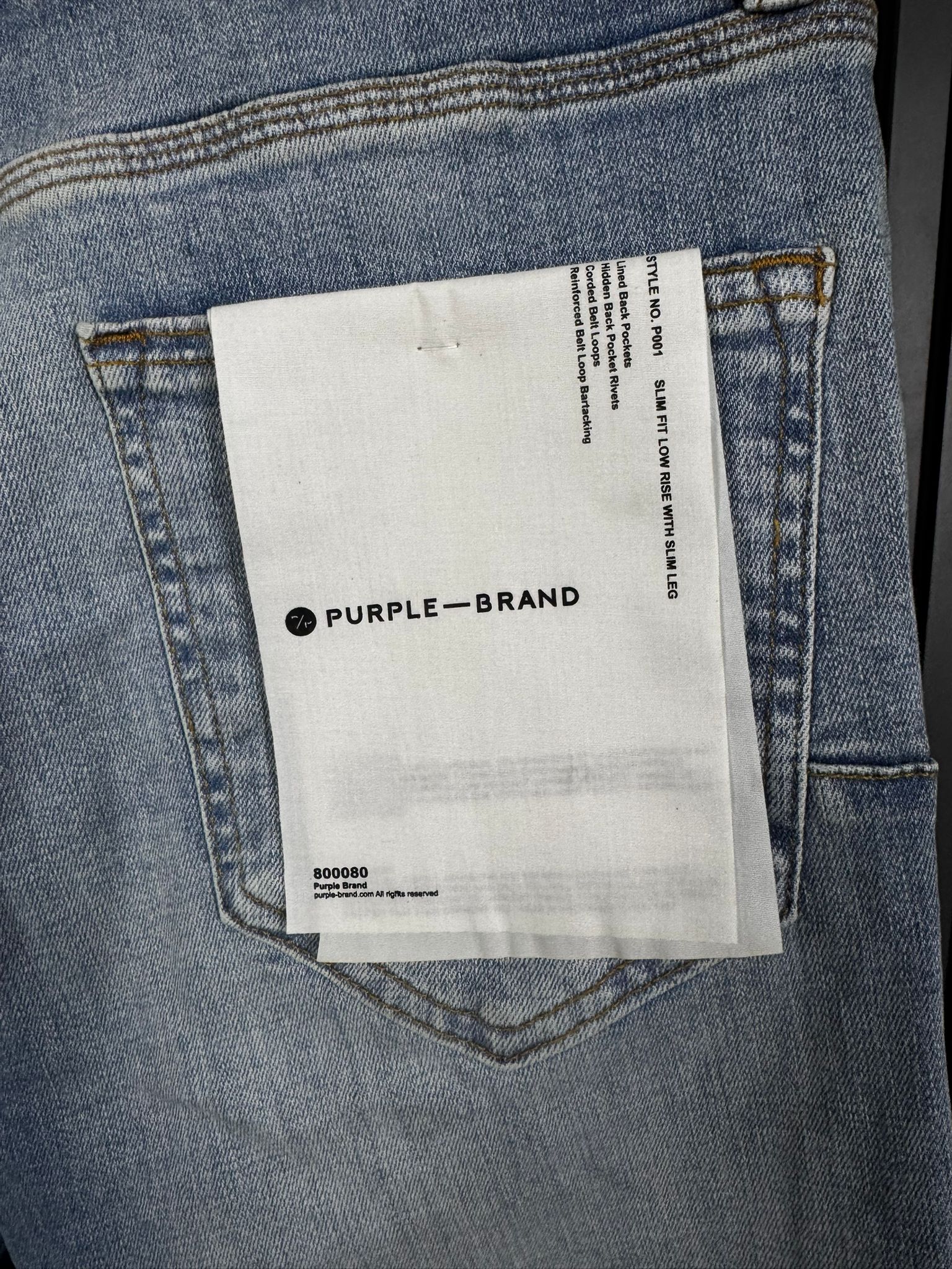 Purple Brand Ice Blue Jeans