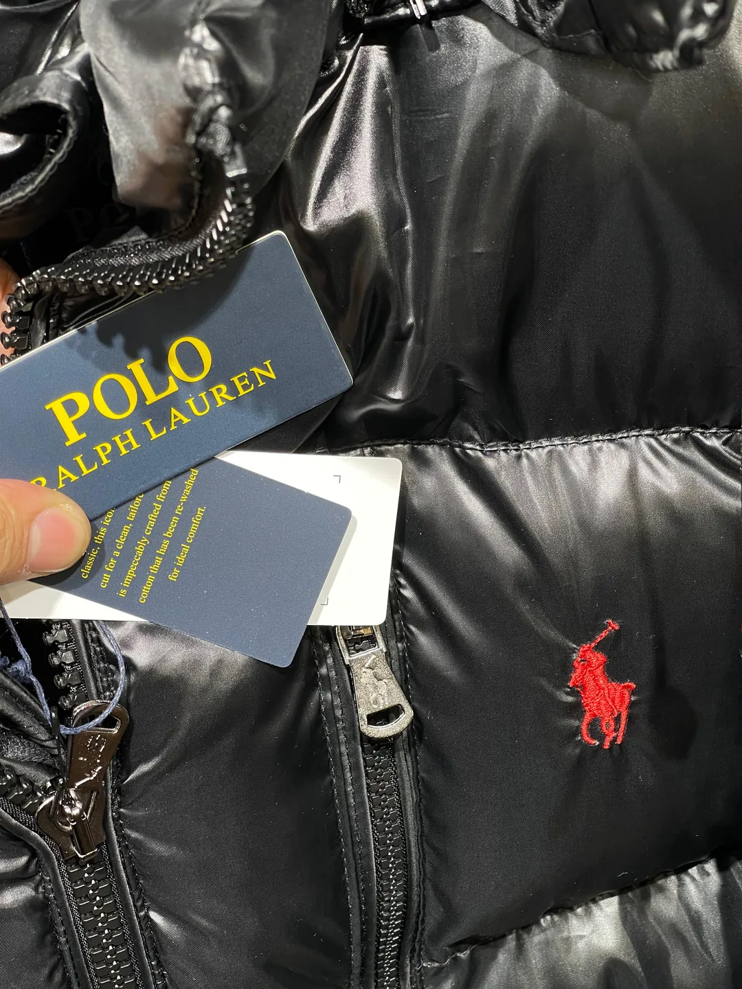 Ralph Lauren Puffer Parlak Mont