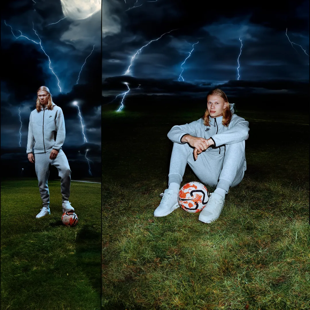 NIKE Tech Fleece 2024 Windrunner Grey Hoodie