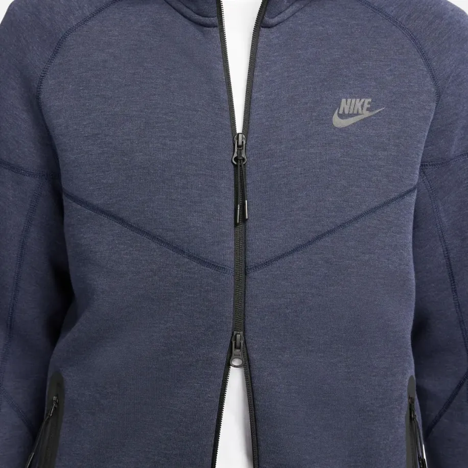 NIKE Tech Fleece 2024 Windrunner Navy Blue Hoddie