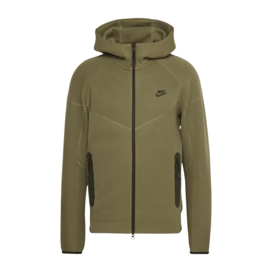 NIKE Tech Fleece 2024 Windrunner Black Haki Hoddie