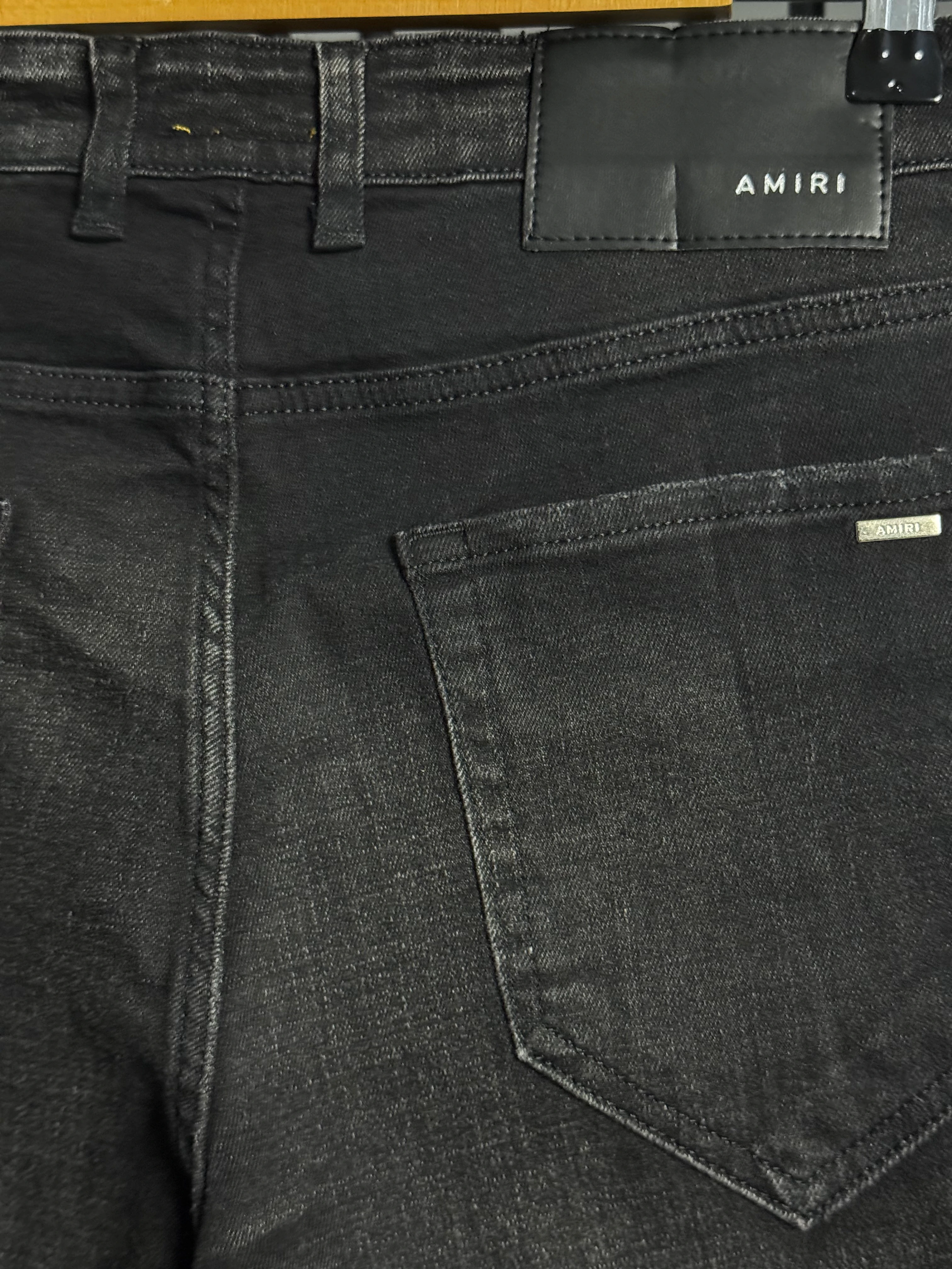 Amiri Slim Fit Black Jean