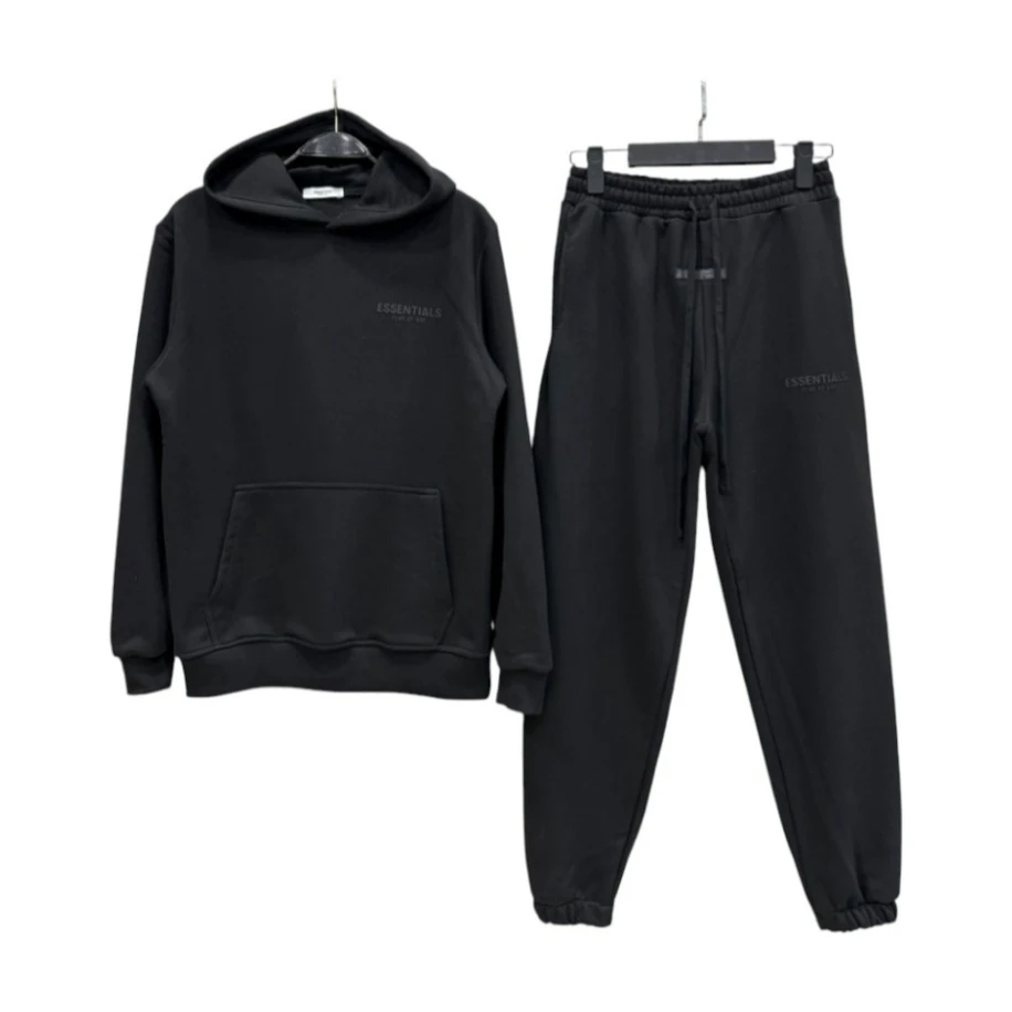Essentials Tracksuit Black
