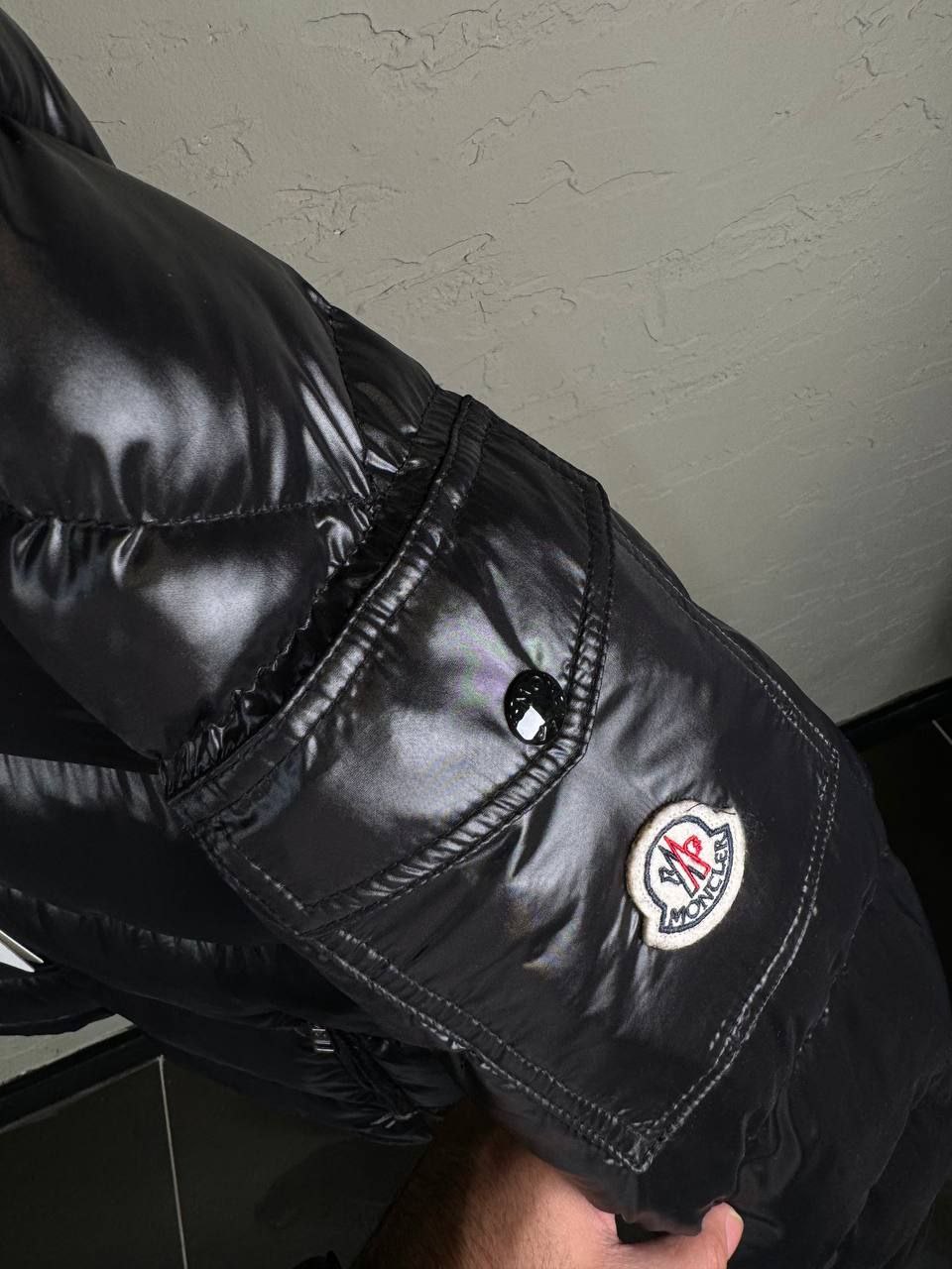 Moncler Maya Puffer Parlak Mont