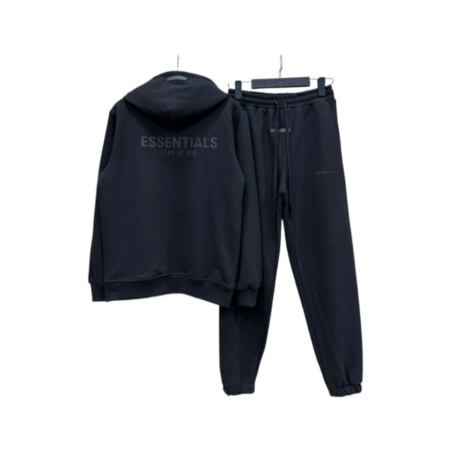 Essentials Tracksuit Black