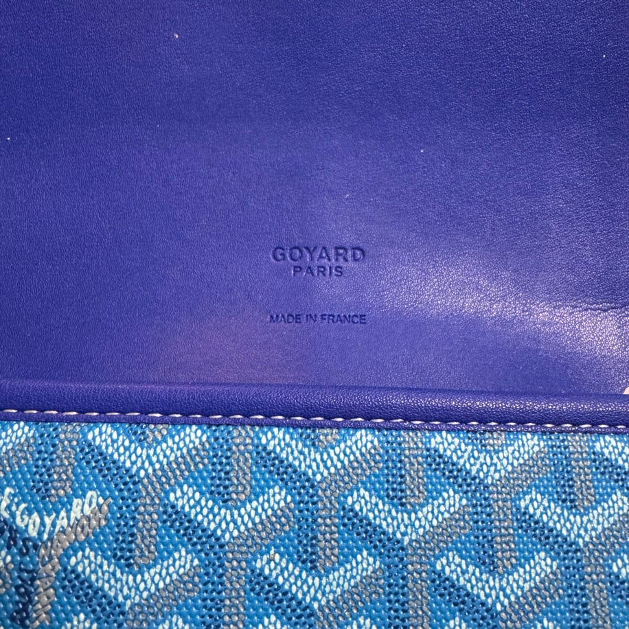 Goyard Blue Bag