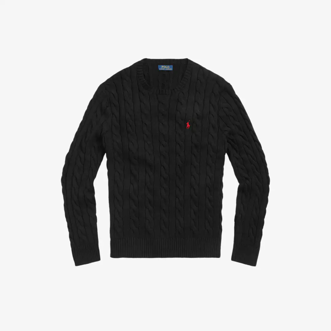Ralph Lauren Knitwear Black Sweater