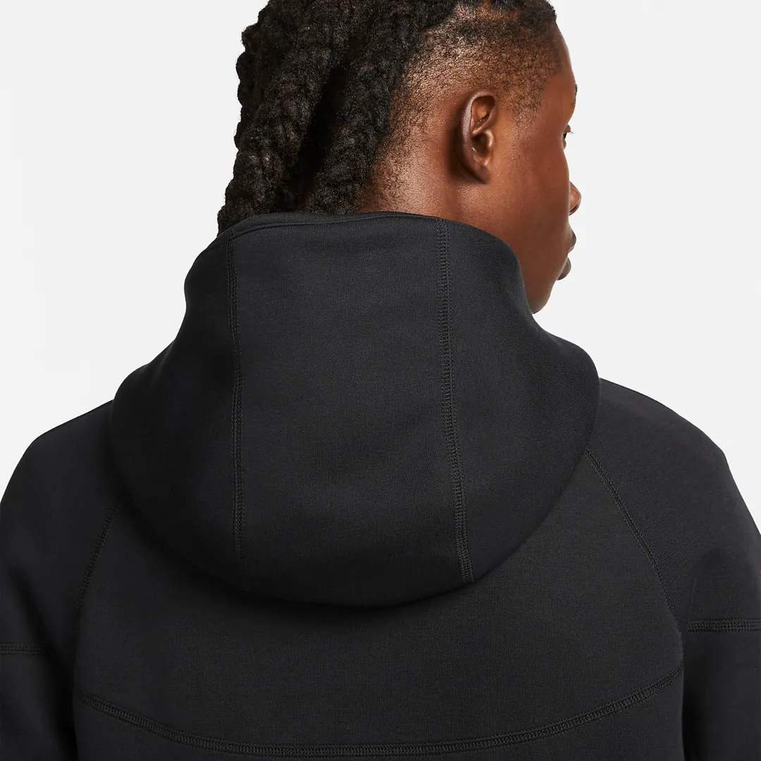 NIKE Tech Fleece 2024 Windrunner Black Hoddie