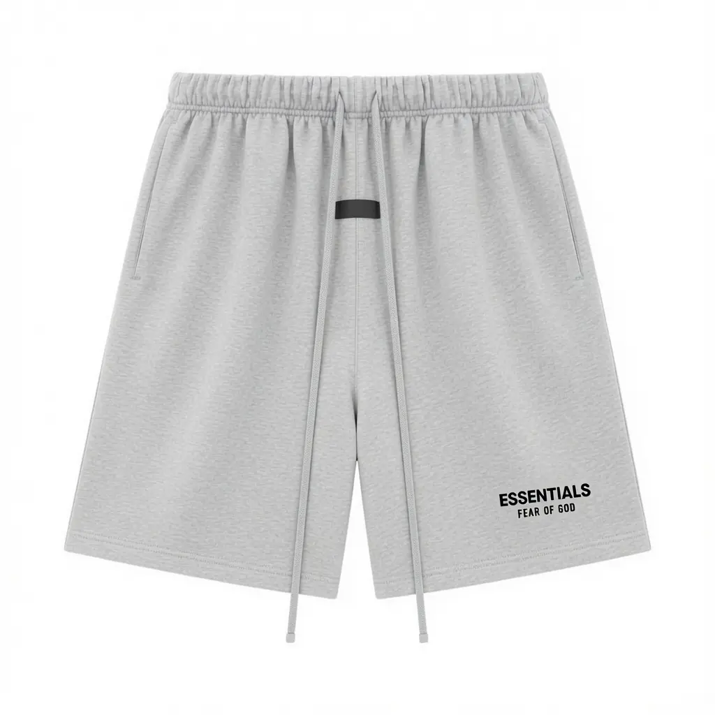 Essentials Fear Of God Grey Shorts
