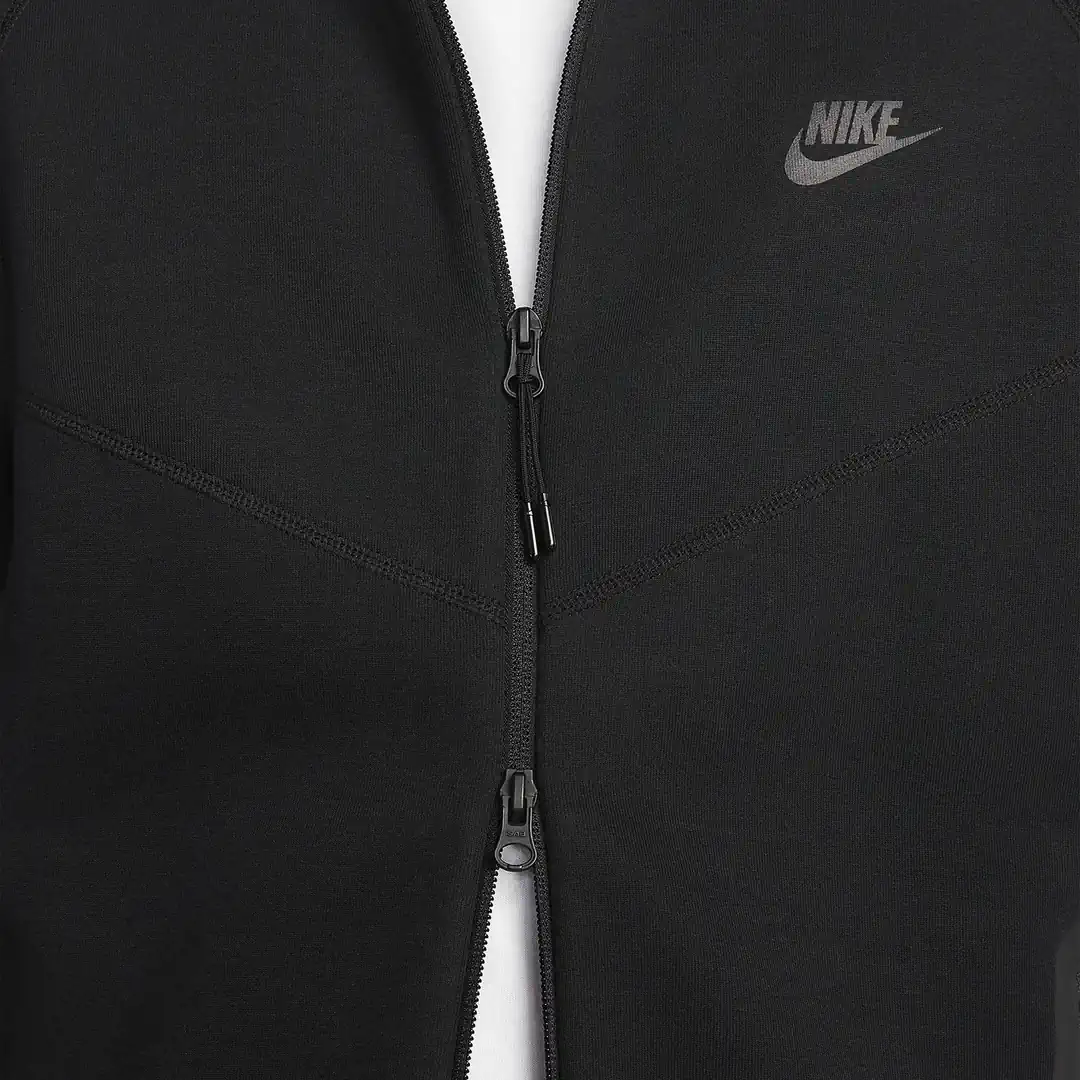 NIKE Tech Fleece 2024 Windrunner Black Hoddie