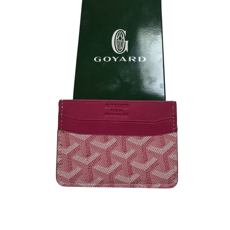 Goyard Pink Deri Kartlık