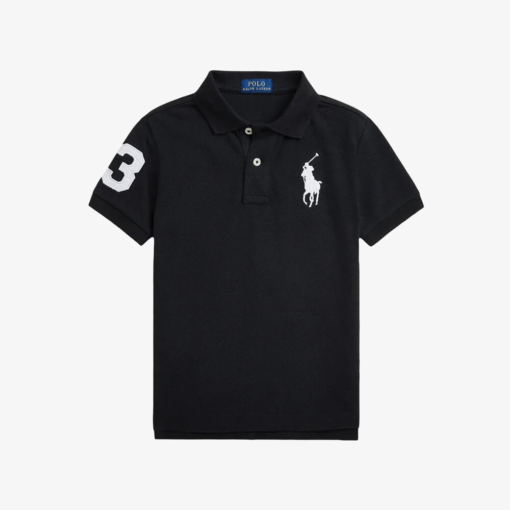 RL Big Pony Polo Black T-shirt