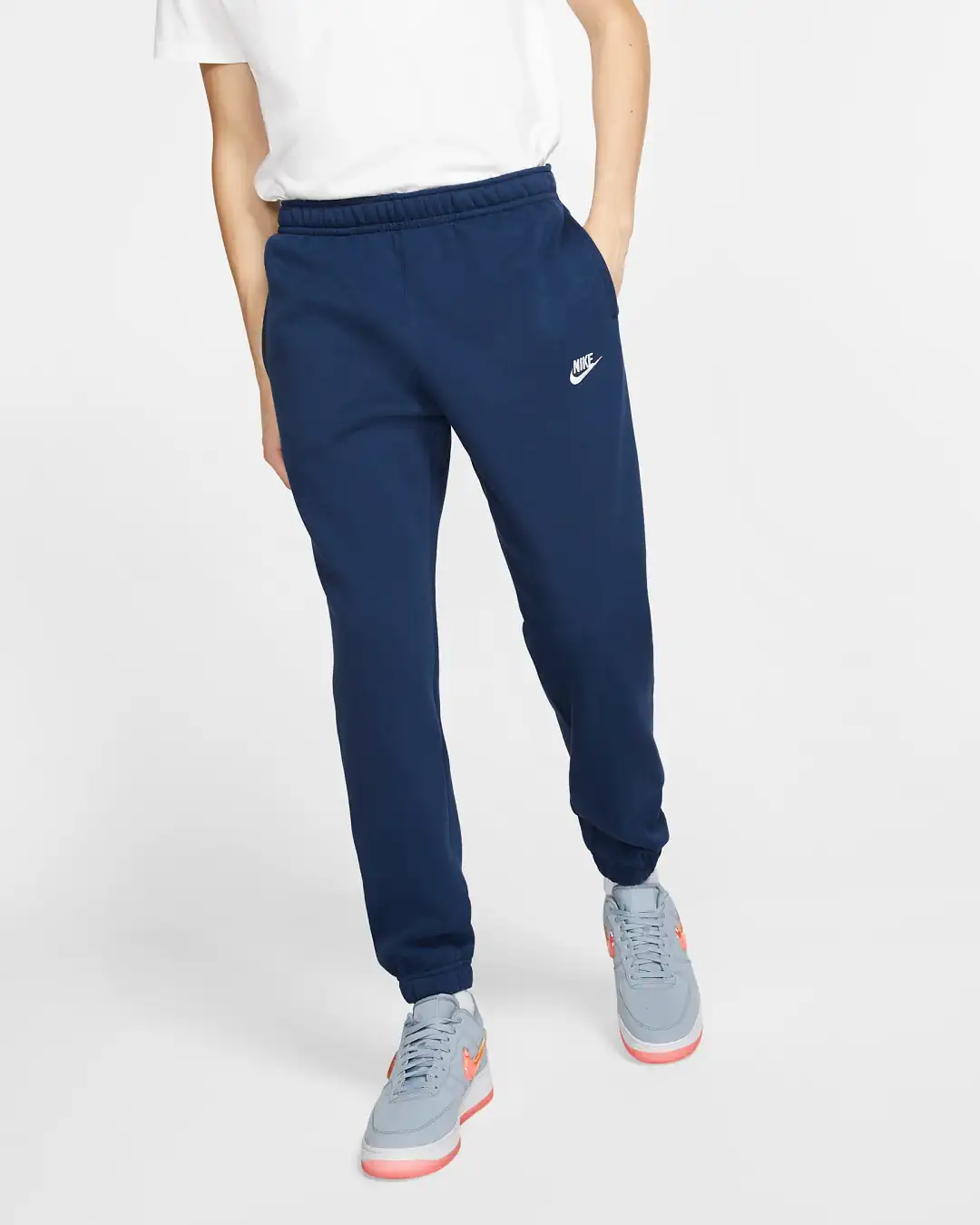 Nike Club Fleece Navy Blue Tracksuit 