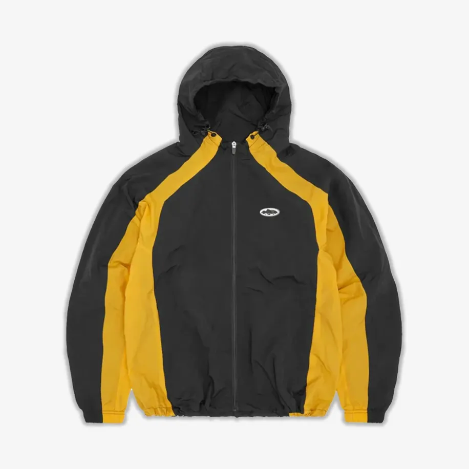 Corteiz Spring Jacket Black Yellow