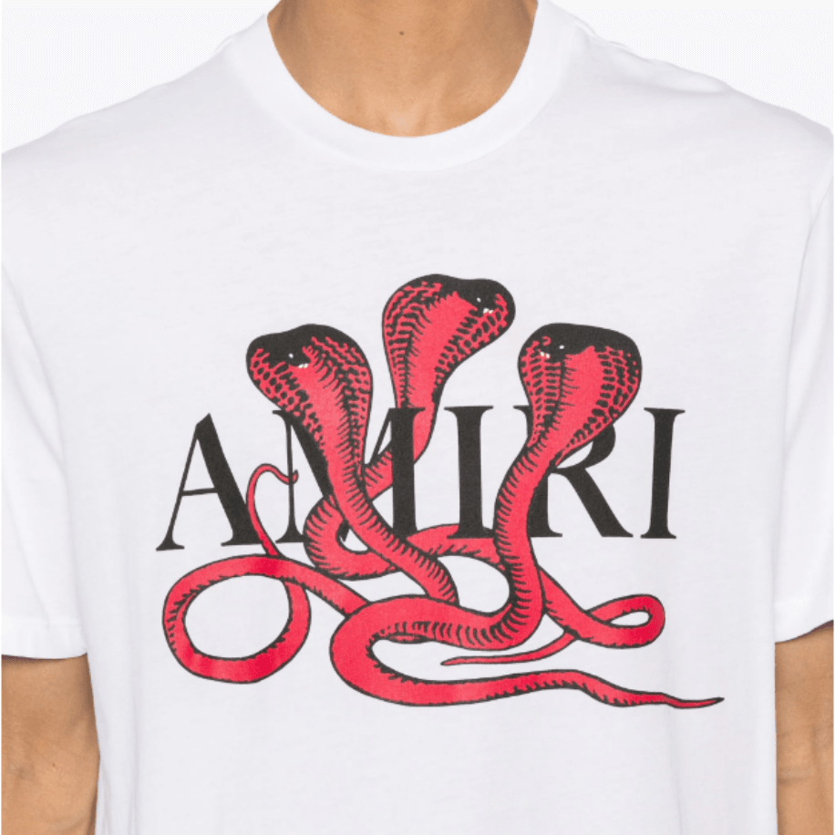 AMIRI Poison Cotton T-shirt White