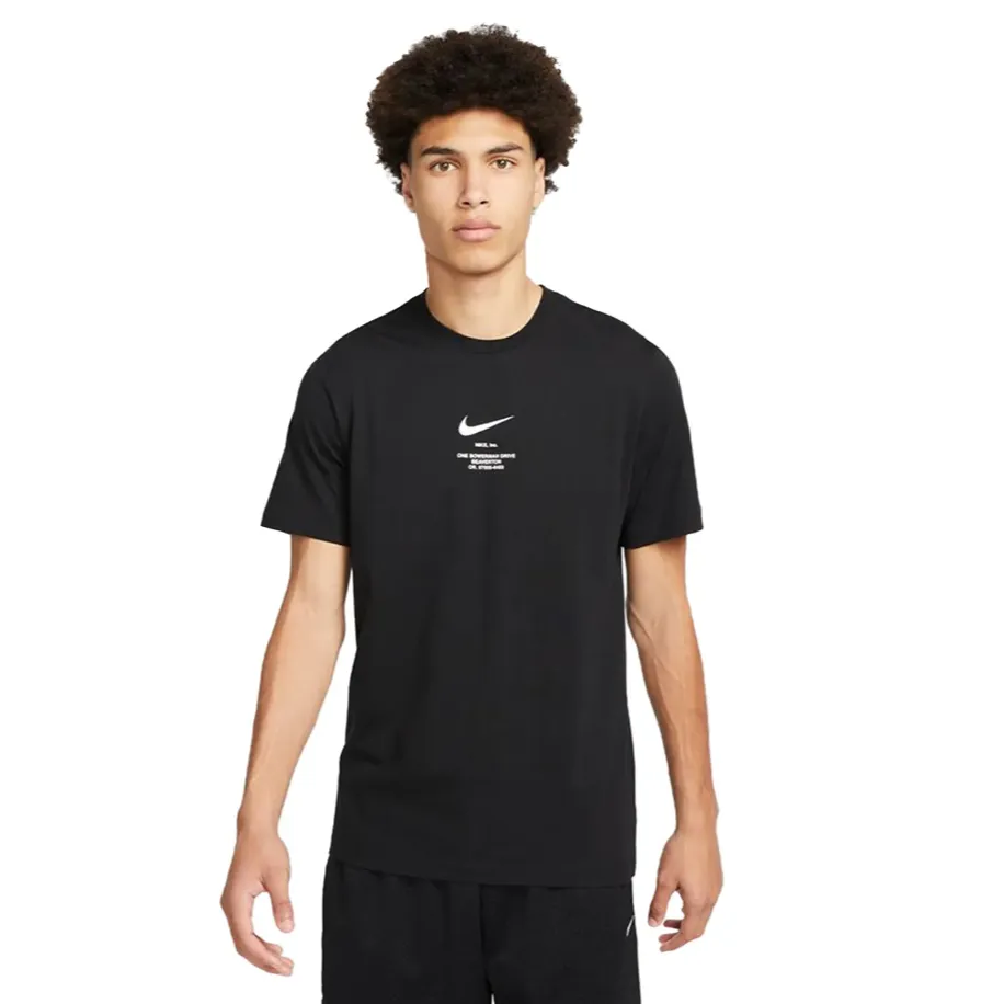 Nike Swoosh Black T-shirt