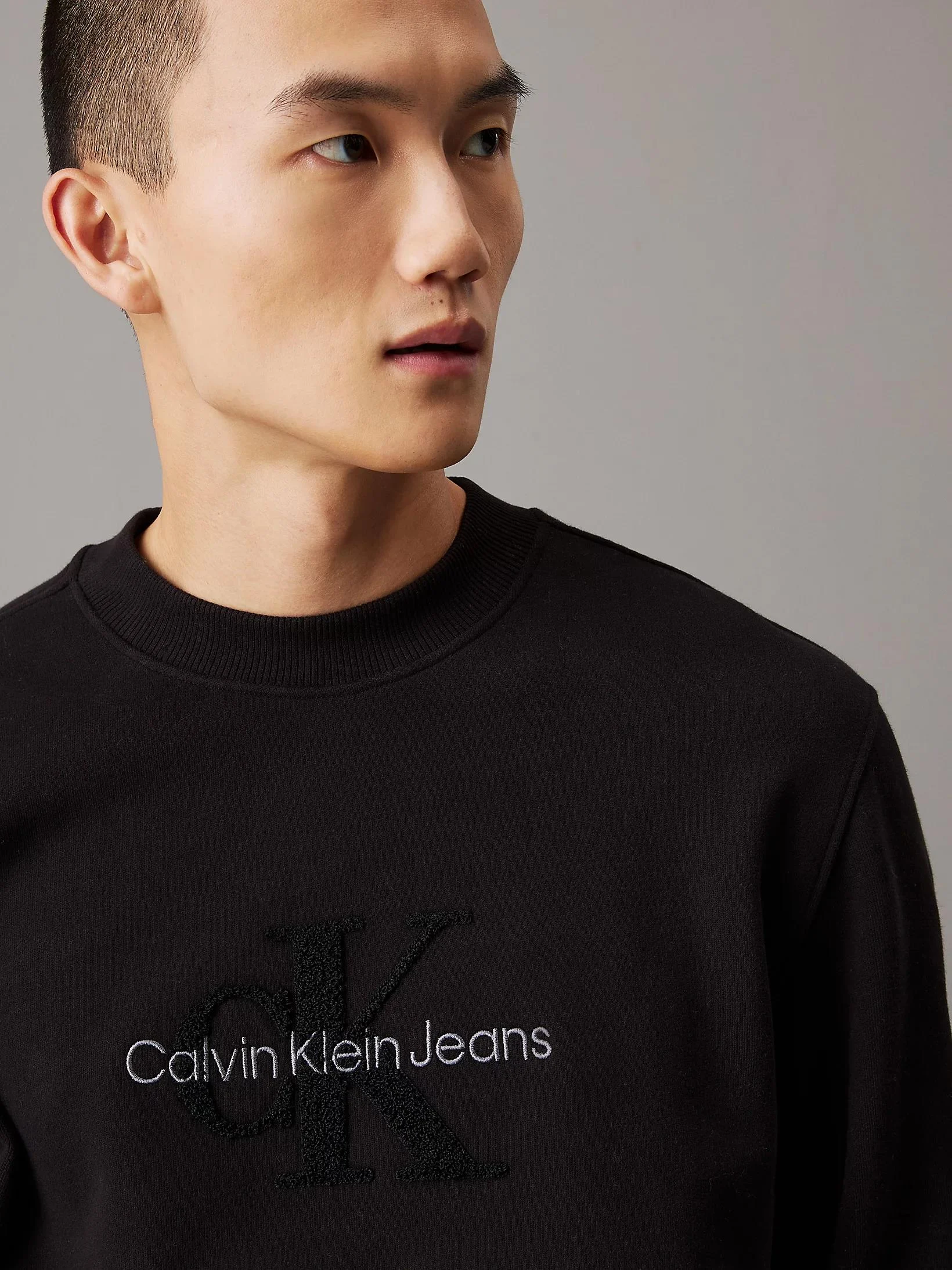 Calvin Klein Basic Sweatshirt Black
