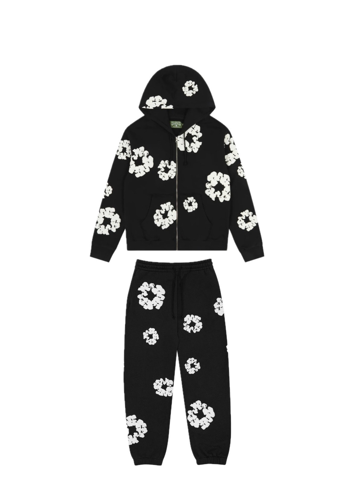 Denim Tears Tracksuit Black White