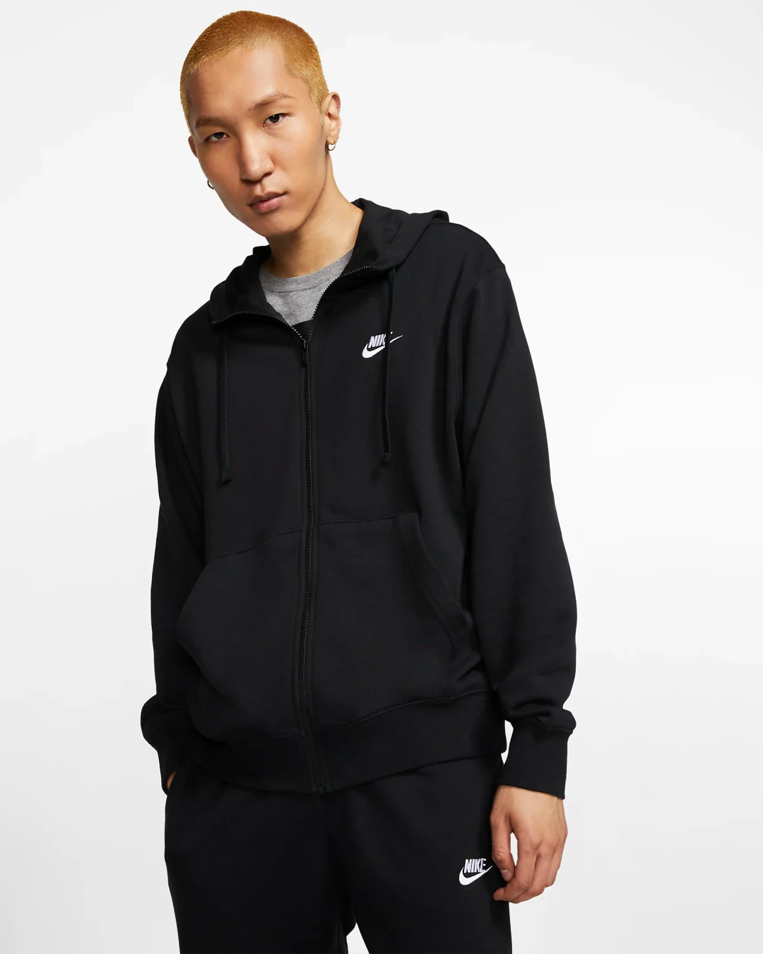 Nike Club Fleece Black Tracksuit