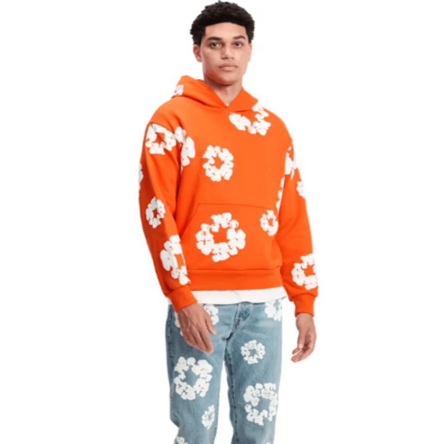 Denim Tears Hoodie Orange