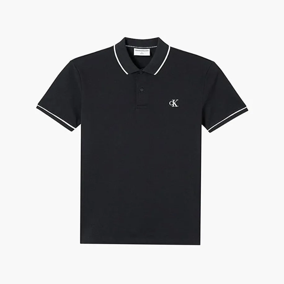 Calvin Klein Black Polo Yaka T-shirt