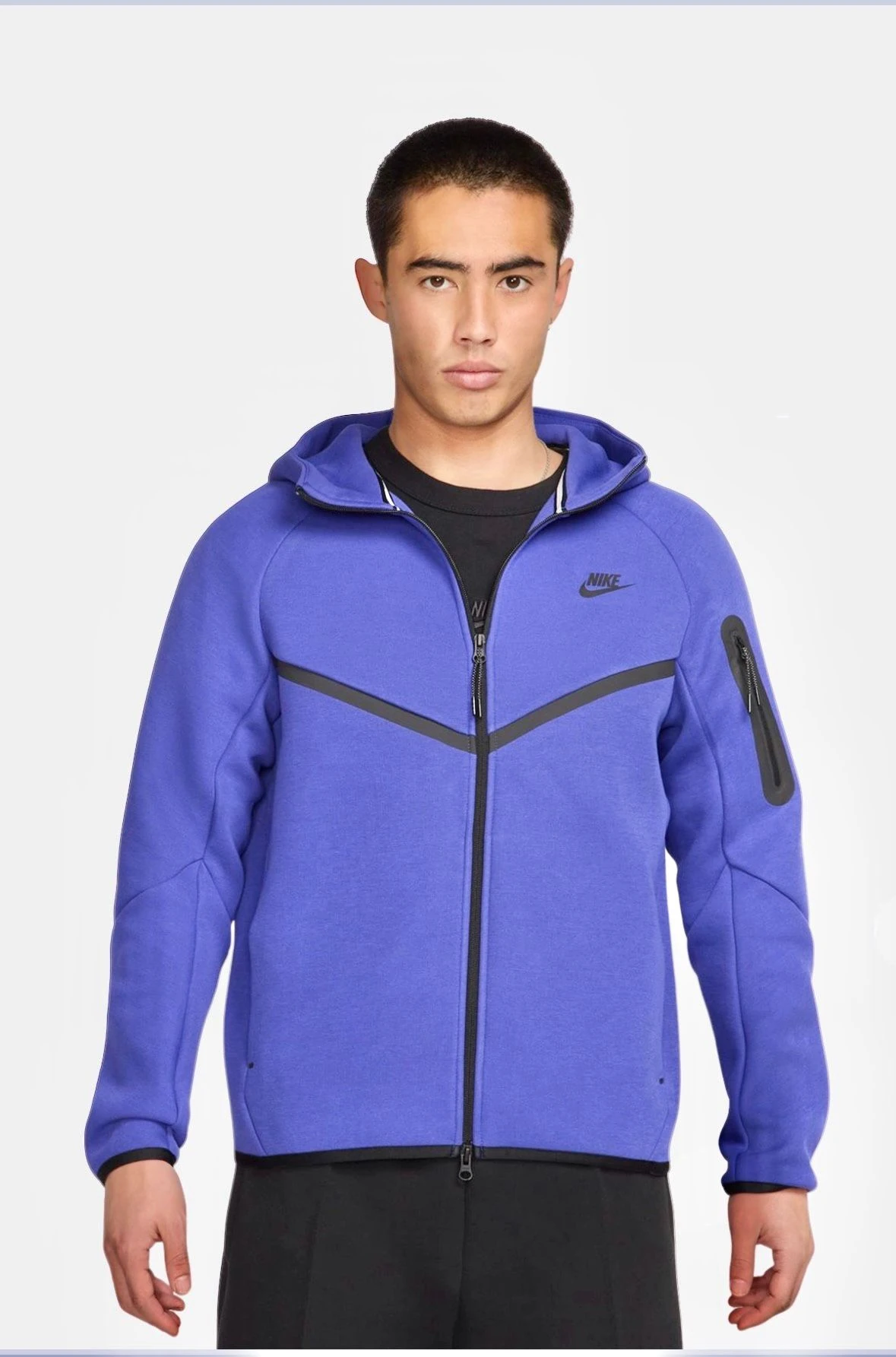 NIKE Tech Fleece 2025 Purple Hoddie