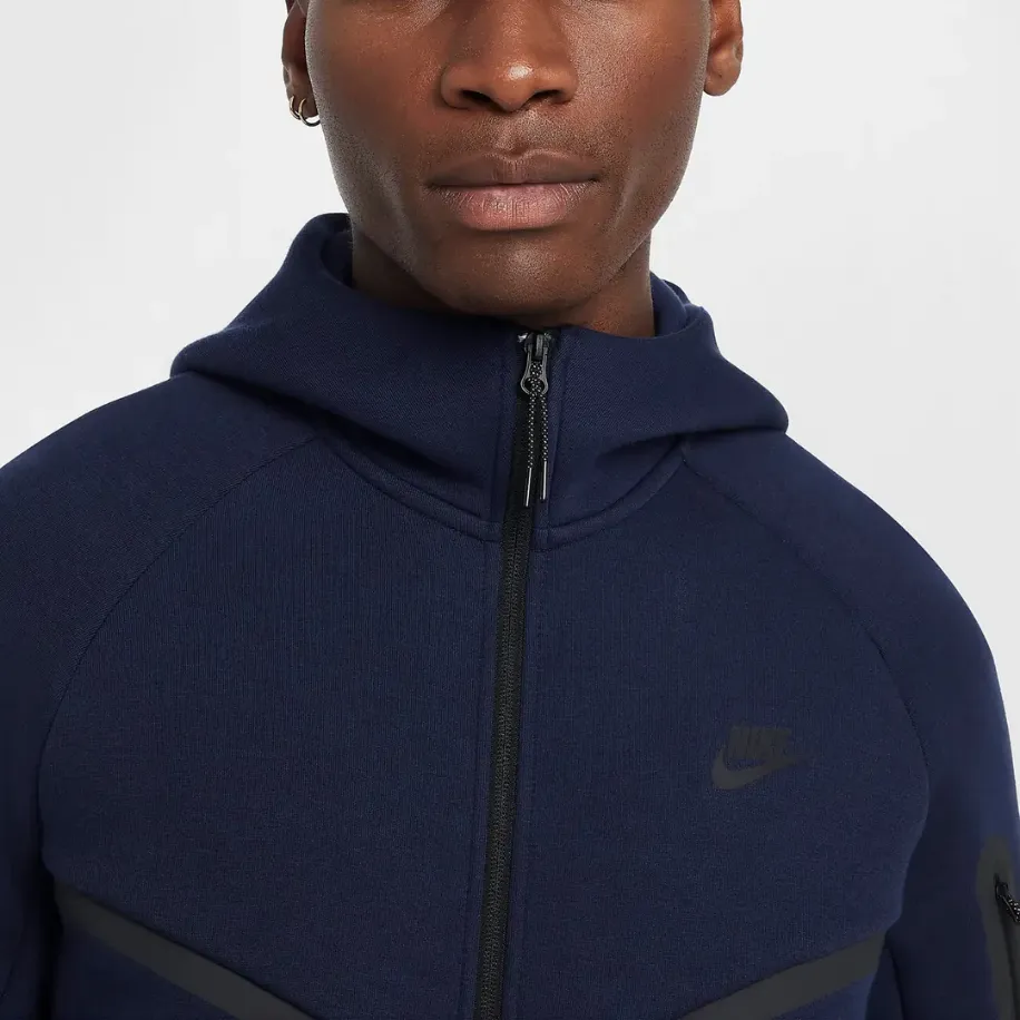 NIKE Tech Fleece 2025 Navy Blue Hoddie