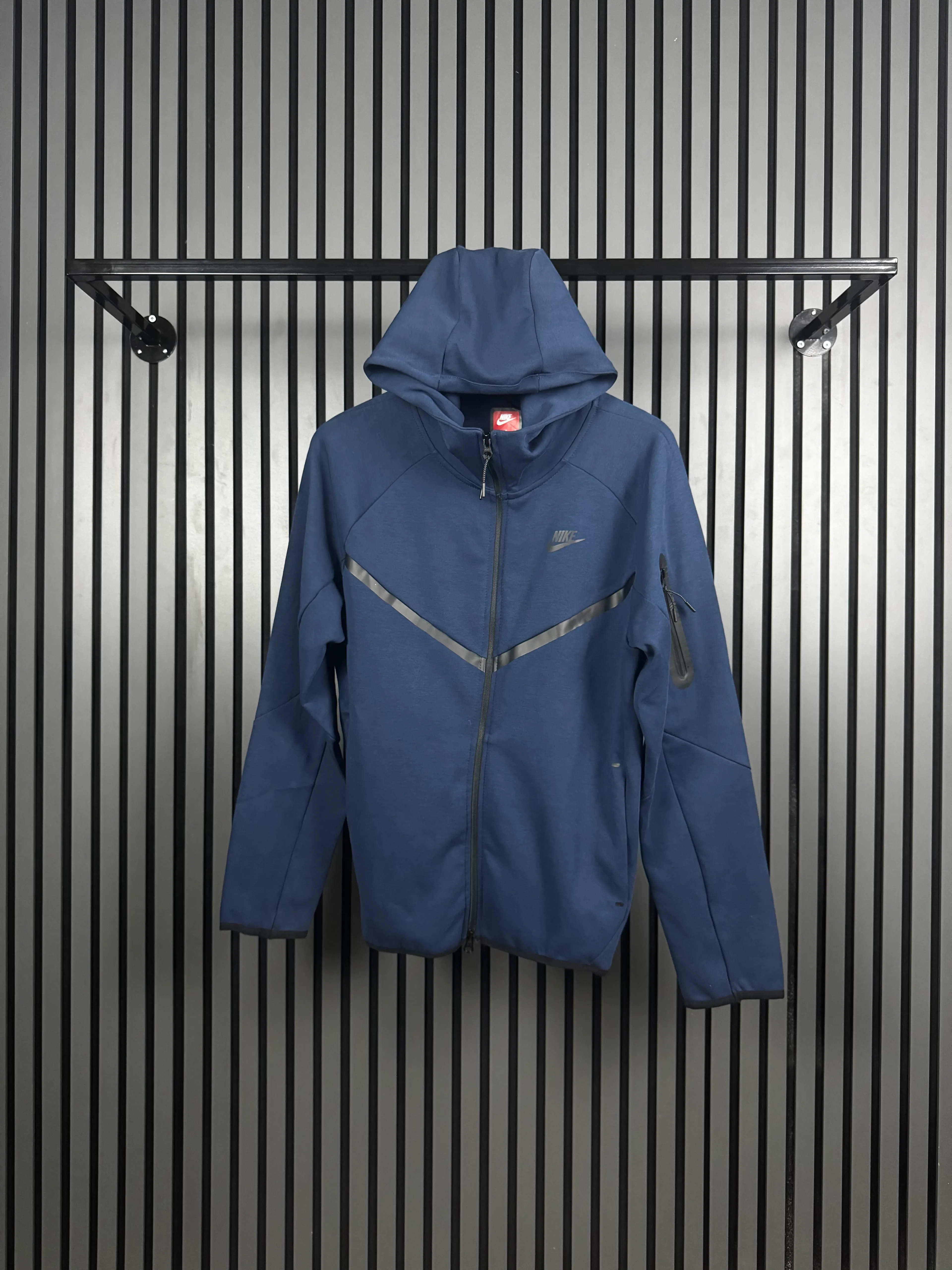 NIKE Tech Fleece 2025 Navy Blue Hoddie
