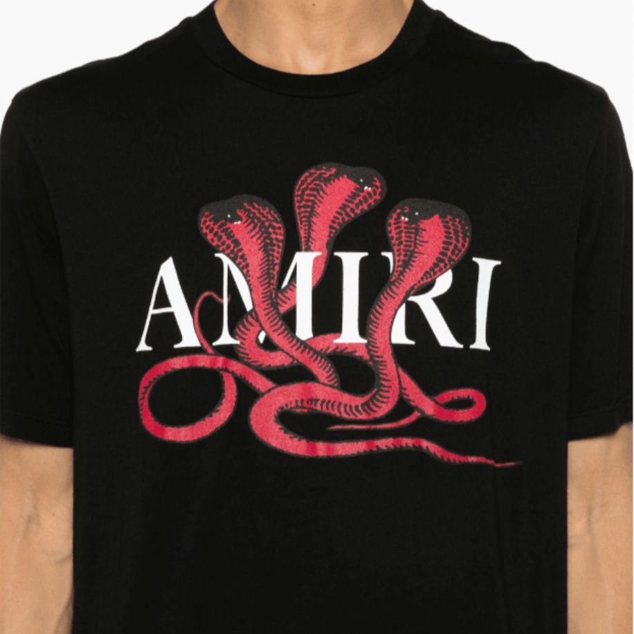 AMIRI Poison Cotton T-shirt Black
