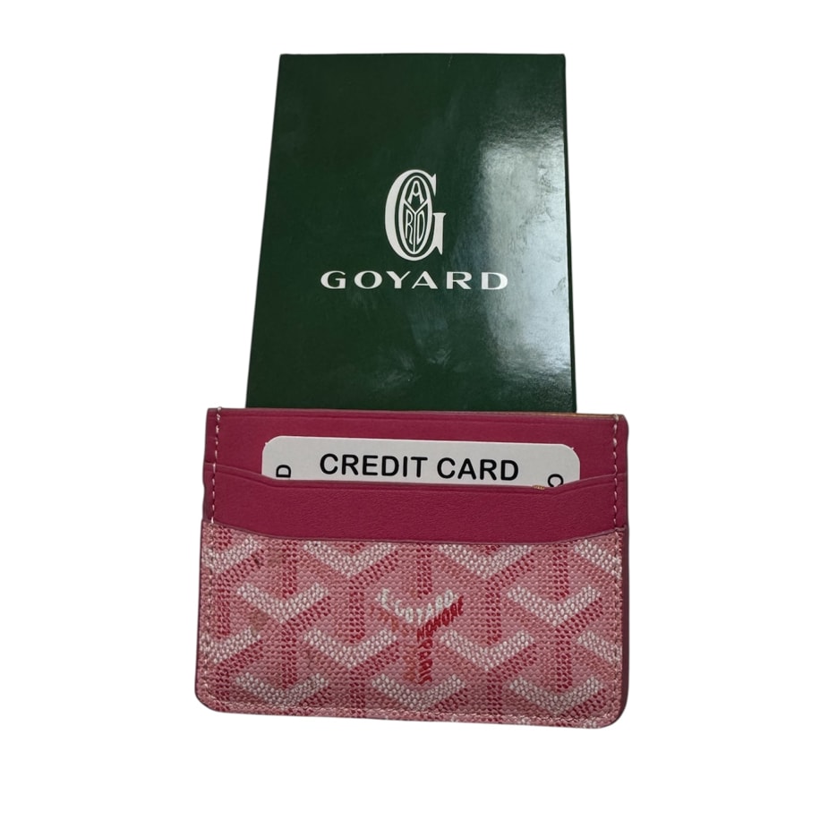 Goyard Pink Deri Kartlık