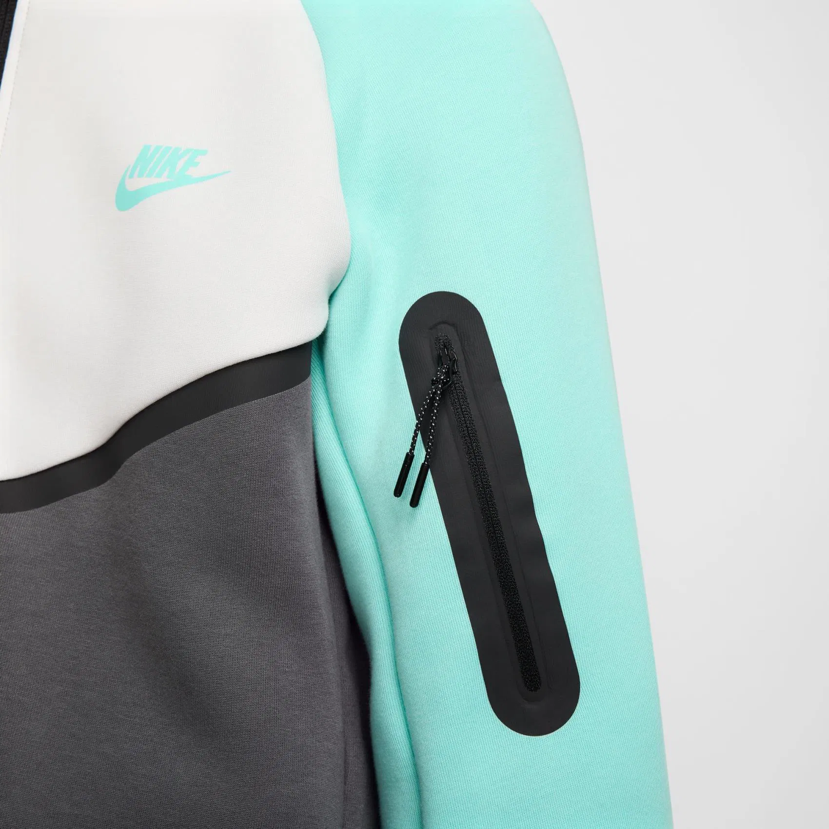 NIKE Tech Fleece 2025 Baby Blue Antrasit Hoddie