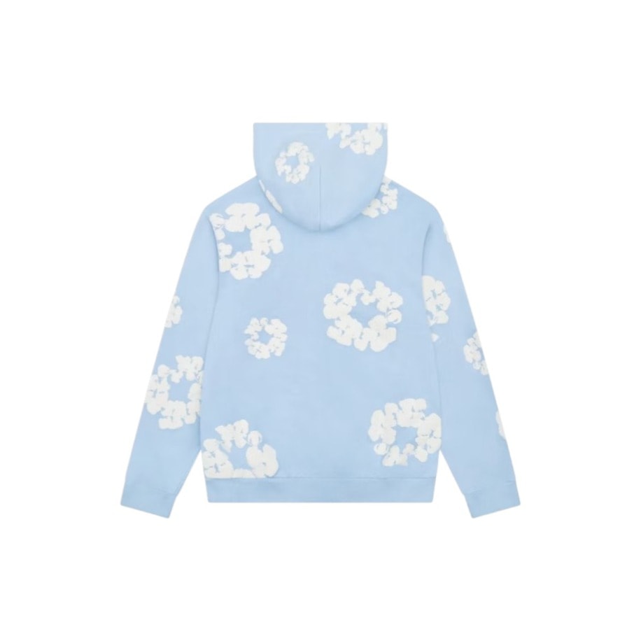 Denim Tears Hoodie Baby Blue